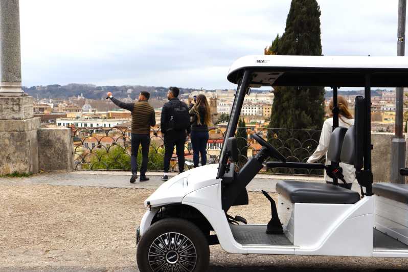 Rome: City Highlights Golf Cart Tour - The Spanish Steps and Trevi Fountain