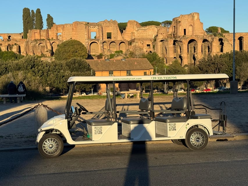 Rome: City Highlights Private Golf Cart Tour - Colosseum and Circus Maximus: Rome’s ancient core