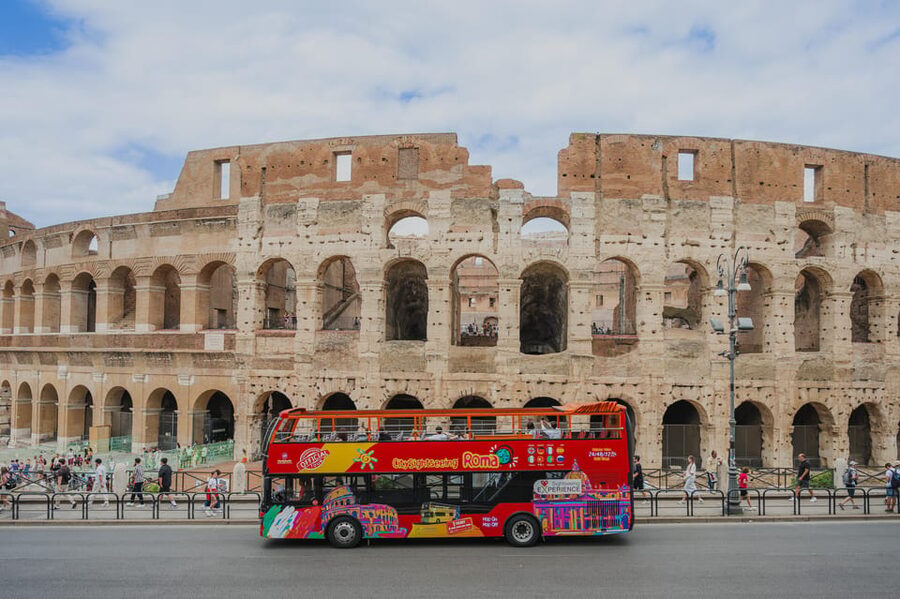 Rome: City Sightseeing Hop-on Hop-off Bus with Audioguide - Key points to know before boarding