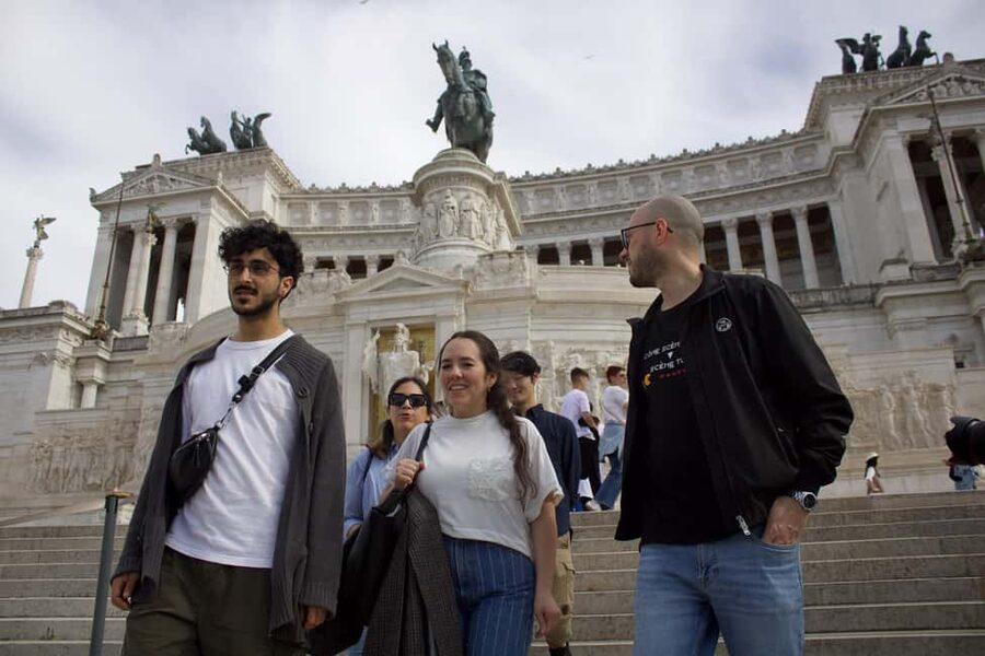Rome: City Walking Tour in English or Spanish - Piazza Venezia and Trajan’s Column: Rome’s public stage