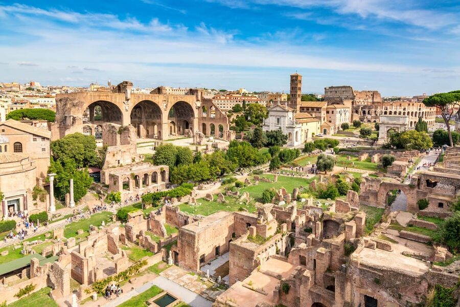 Rome: Colosseum Arena Floor, Forum & Palatine Guided Tour - Palatine Hill and the imperial view