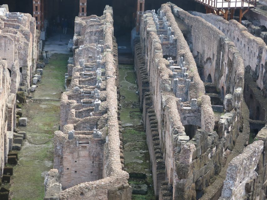Rome: Colosseum Arena Floor, Roman Forum & Palatine Tour - Entering the Colosseum through the arena floor
