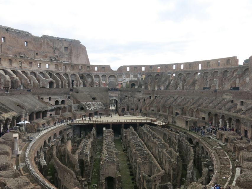 Rome: Colosseum Arena Floor, Roman Forum & Palatine Tour - Walking, heat, and practical comfort