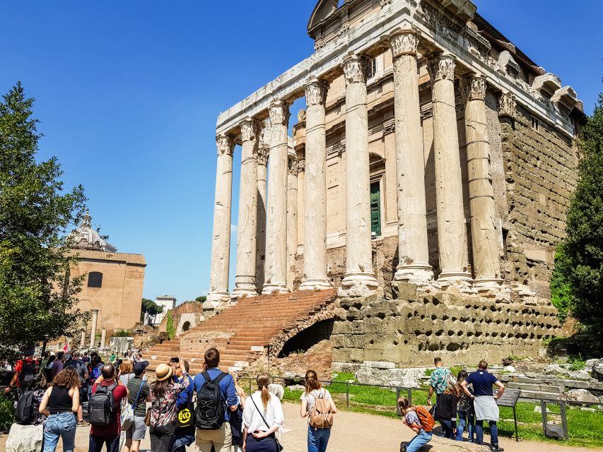 Rome: Colosseum Arena, Palatine Hill & Forum Guided Tour - Walking through the Roman Forum’s political center