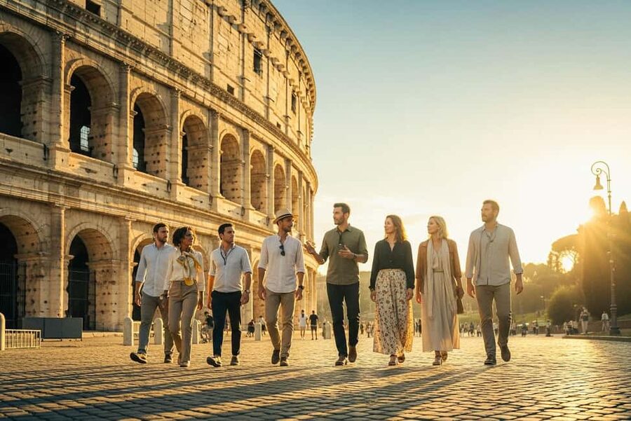 Rome: Colosseum Arena Twilight Tour & Imperial Forum Visit - What you will and will not see inside