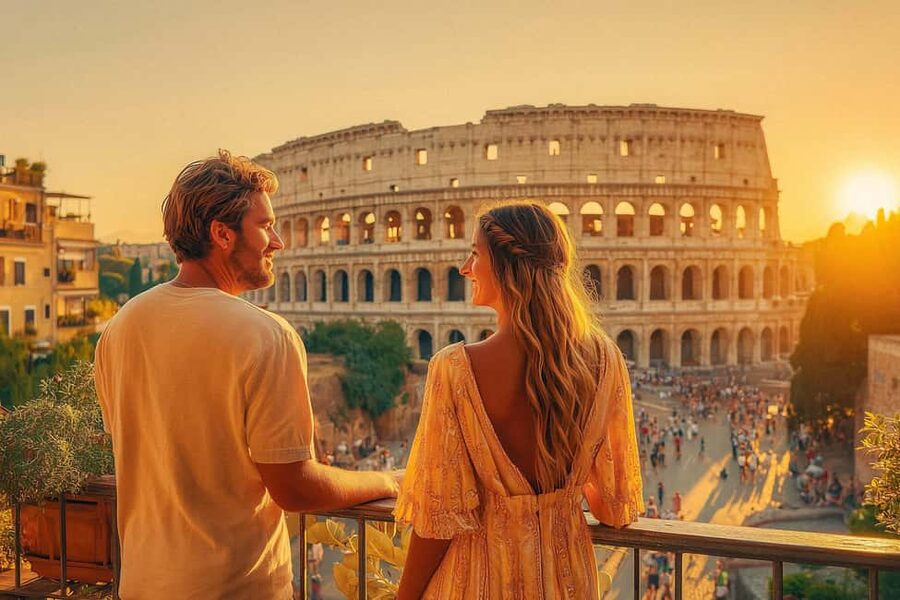Rome: Colosseum Arena Twilight Tour & Imperial Forum Visit - The guide makes the difference