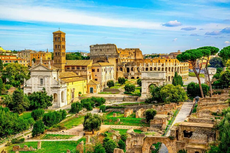 Rome: Colosseum Entry, Palatine Hill, Forum, with Audioguide - Check-in at Via della Polveriera 8