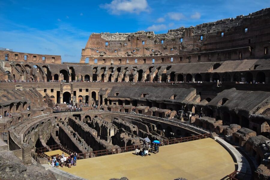 Rome: Colosseum Experience with Audio Guide and Arena Option - Entering the Colosseum through the Arena Floor