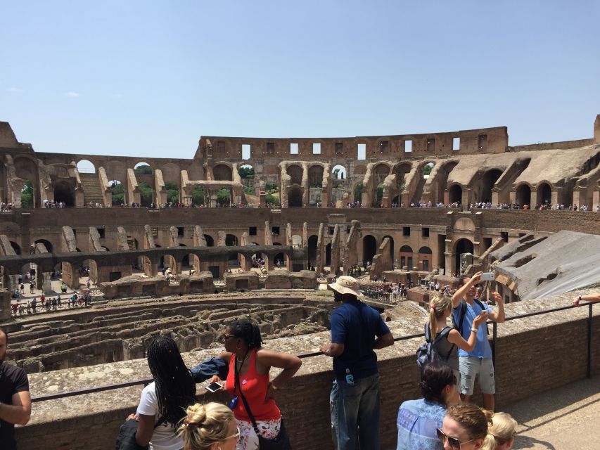 Rome: Colosseum Express Guided Tour with Arena Access Option - Inside the Colosseum: one hour with a live guide