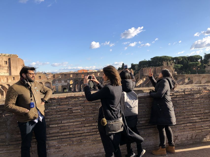 Rome: Colosseum Express Guided Tour with Arena Access Option - Languages, families, and physical demands