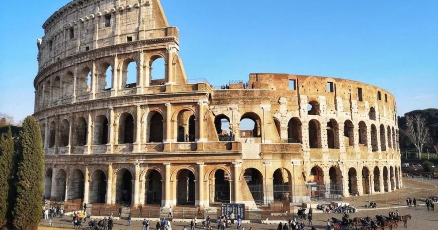 Rome: Colosseum Guided Tour with Forum Entry Experience - Entering the Colosseum through security