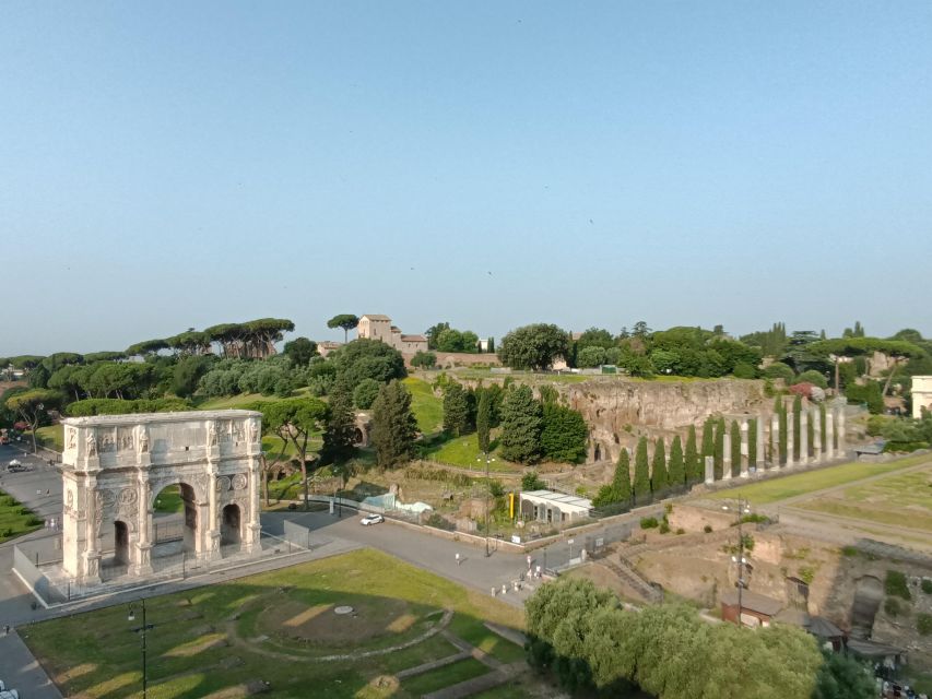 Rome: Colosseum, Palatine Hill, & Roman Forum Walking Tour - Heat, walking, and the right footwear