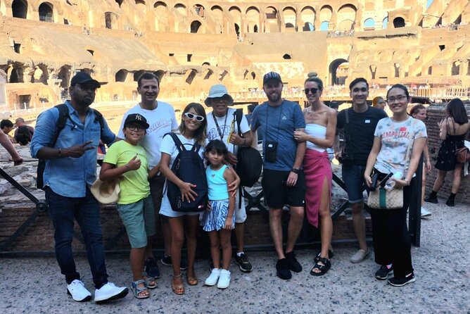 Rome: Colosseum, Roman Forum & Palatine Hill Experience - Entering the Colosseum and its two main levels