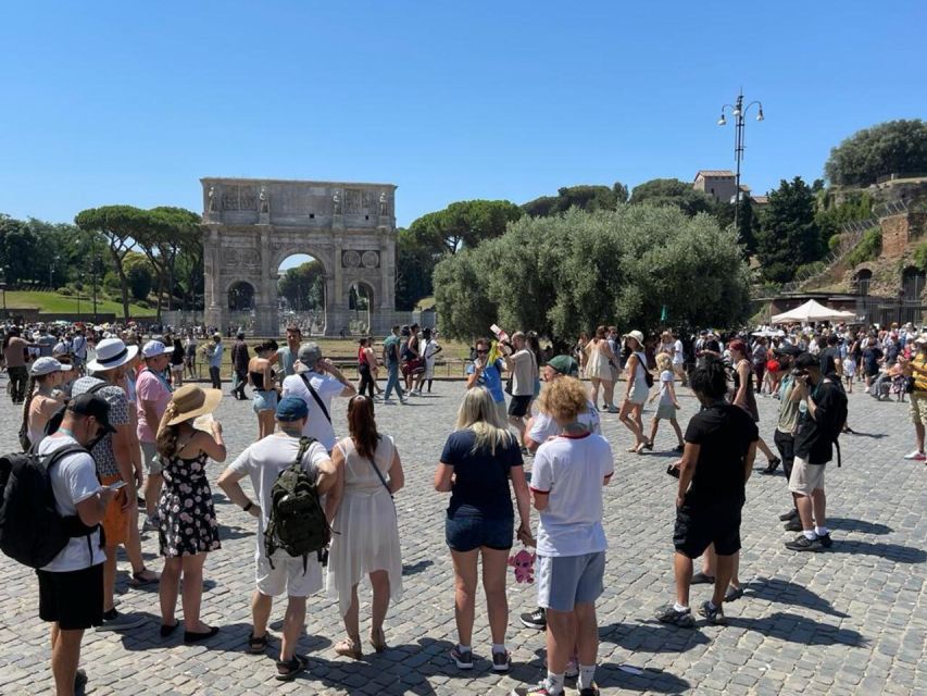 Rome: Colosseum, Roman Forum & Trajan's Market Exterior Tour - The Colosseum from the outside