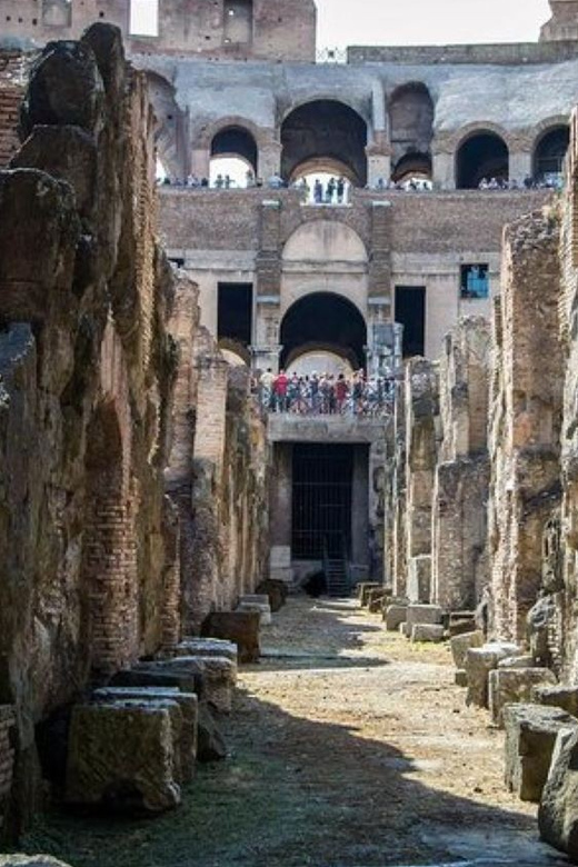 Rome: Colosseum Tour with Underground and Arena Floor Access - Key points to know before booking