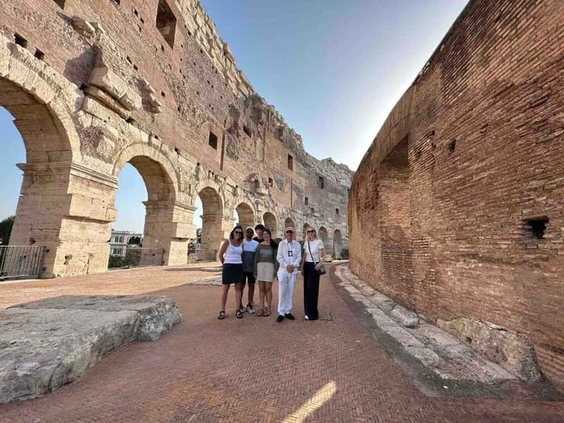 Rome: Colosseum VIP Top Floor 7 Pax Tour - The dedicated entrance and first look inside