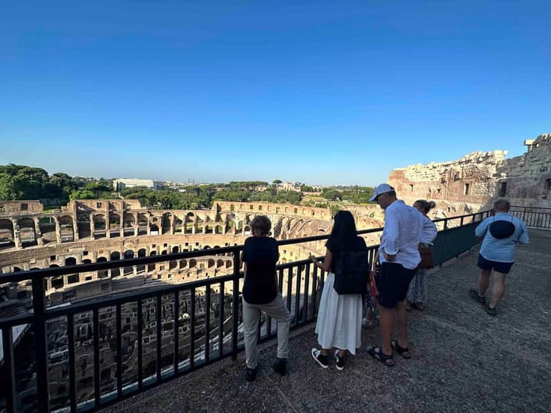 Rome: Colosseum VIP Top Floor 7 Pax Tour - Using your Forum and Palatine Hill admission