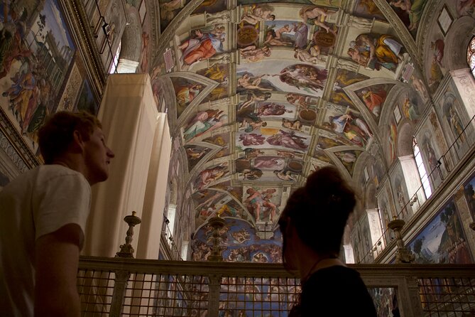 Rome: Complete Early Morning Vatican Tour | Small Group - Woven scenes and clever optical effects