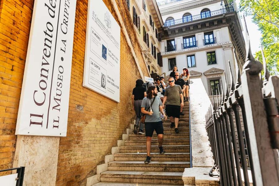 Rome: Crypts and Catacombs Underground Tour with Transfers - Time, group pace, and physical demands
