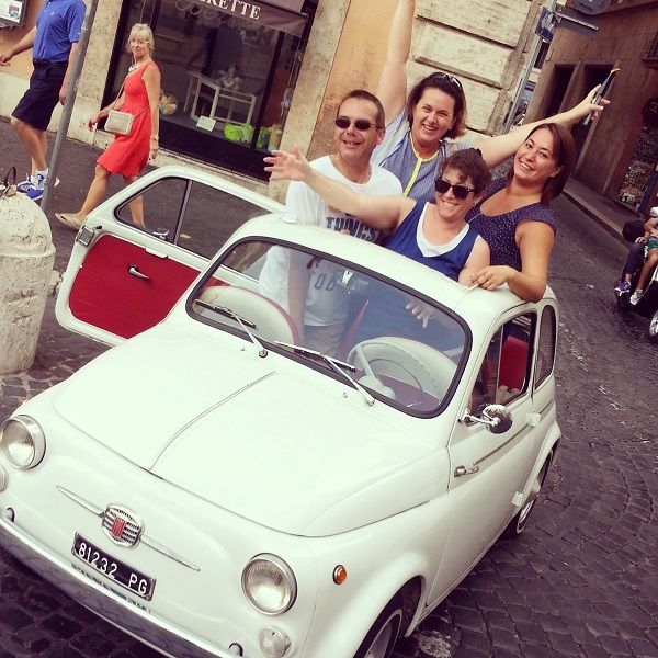 Rome Driving Tour By Vintage Fiat 500 - Five things to know before you book