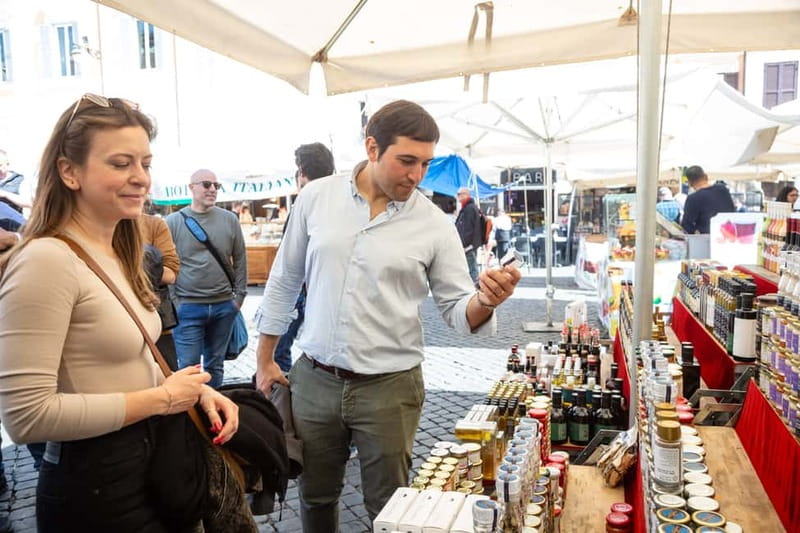 Rome: Eat Like a Roman Ghetto & Campo de' Fiori Food Tour - Supplì, Porchetta, and Roman Street Food