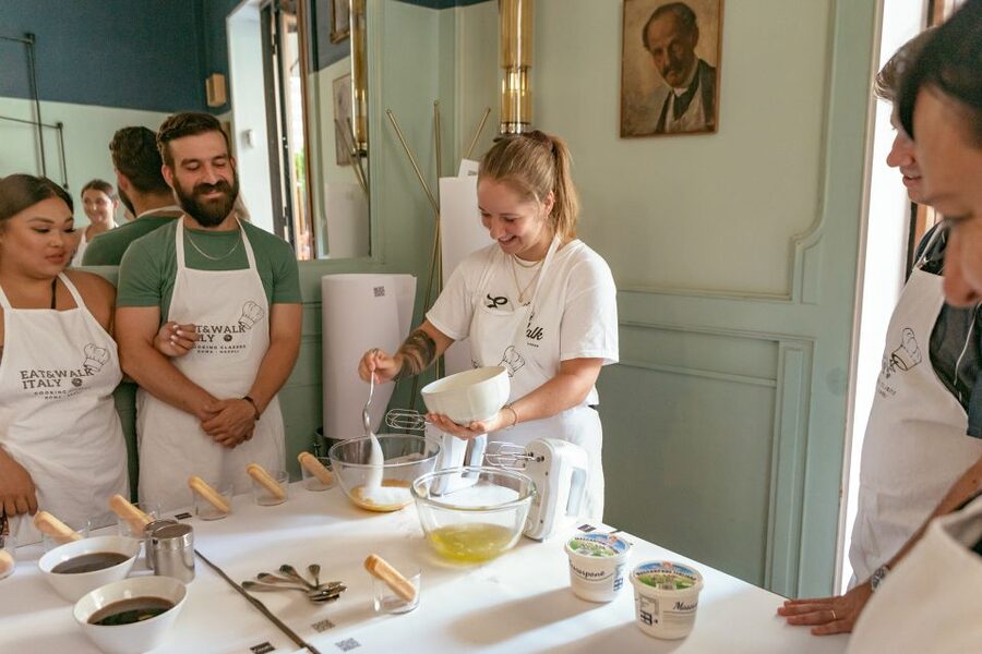 Rome: Fettuccine and Tiramisu Cooking Class with Wine - Eating the Food You Made
