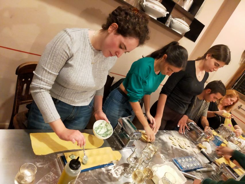 Rome: Fresh Pasta and Tiramisu Making Class with Fine Wine - Prosecco, wine, coffee, and limoncello