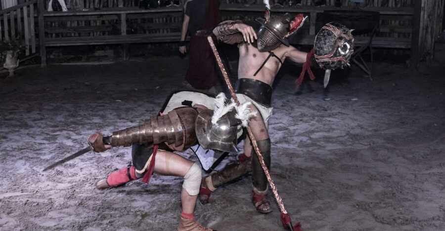 Rome: Gladiator Show and Museum Tickets - The arena show mixes combat, dance, and theater