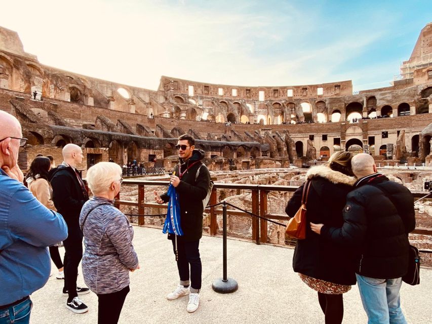 Rome: Guided Colosseum Tour with Arena Entrance - Entering the Colosseum with a guide