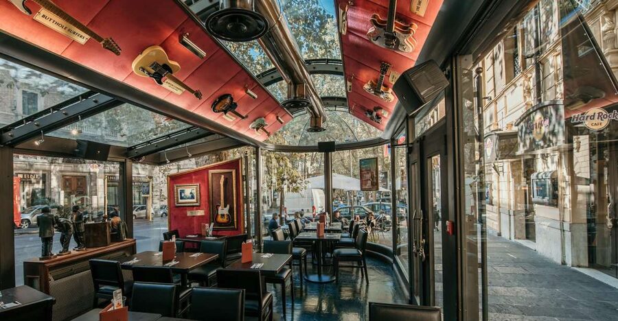 Rome: Hard Rock Cafe Experience - Arriving on Via Vittorio Veneto near Barberini