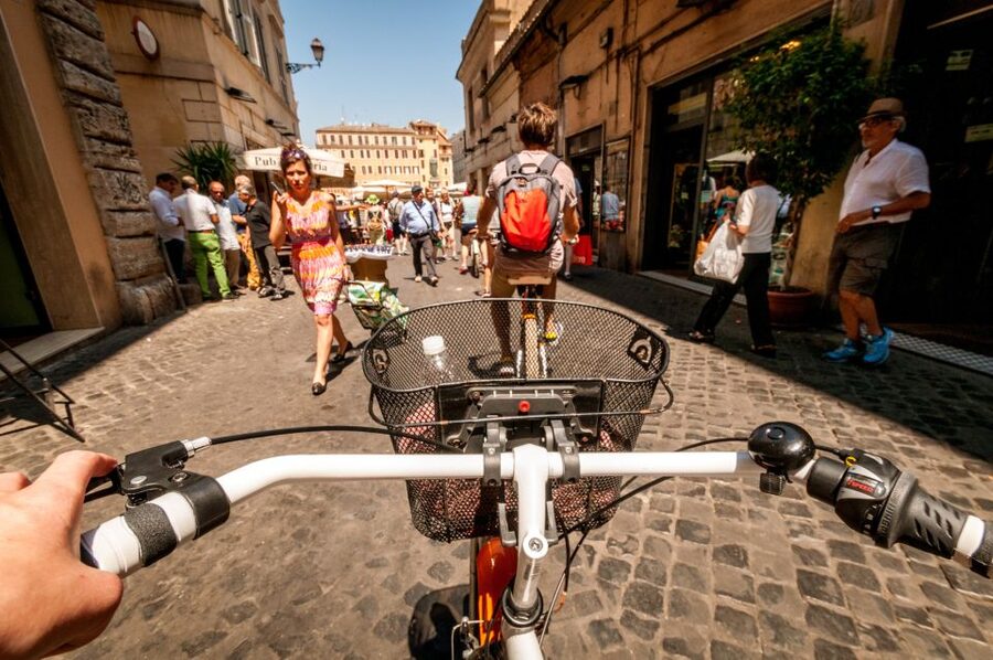 Rome: Highlights Bike Tour - Trajan’s Column and Piazza Venezia