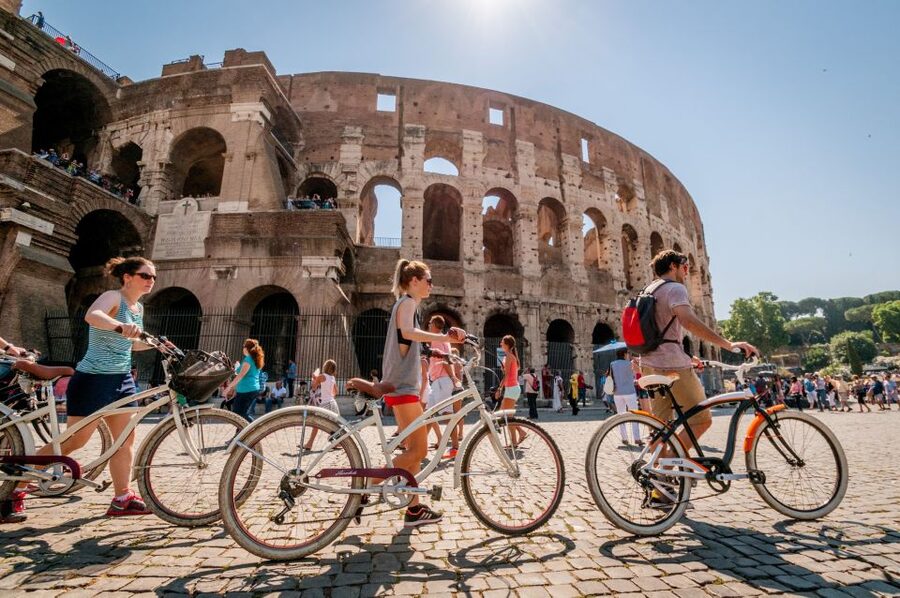 Rome: Highlights Bike Tour - Circus Maximus and the return ride