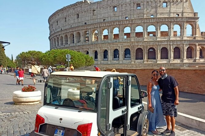 Rome Highlights by Golf Cart Private Tour - The Forums and the Colosseum