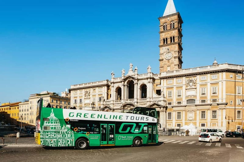 Rome:Hop-On Hop-Off Panoramic Open Bus Ticket 3 Circuits x 1 - Santa Maria Maggiore and Rome’s Esquiline Hill
