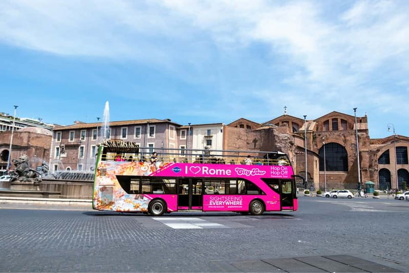 Rome: Hop-on Hop-off Sightseeing Bus Tour with Audioguide - Stop 7 at the Spanish Steps and shopping streets
