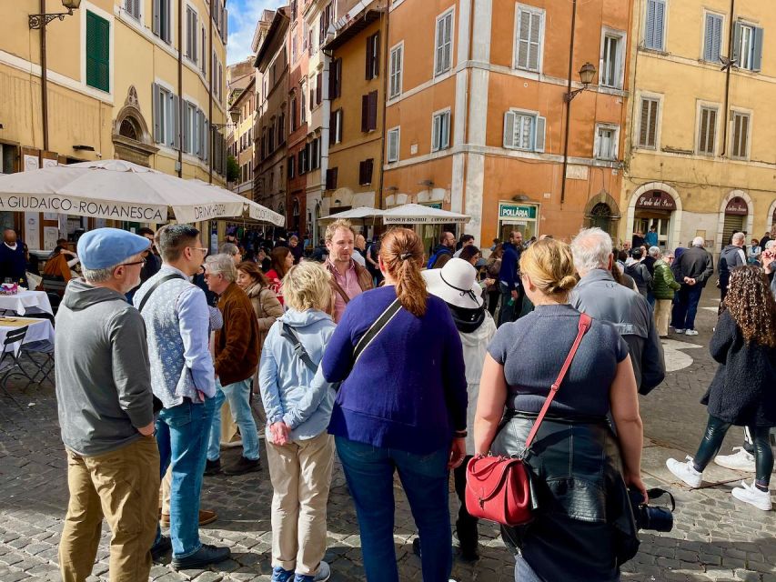 Rome: Jewish Ghetto and Trastevere Tour - Piazza Mattei and the stories behind the streets