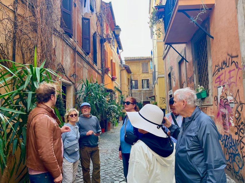 Rome: Jewish Ghetto and Trastevere Tour - Finishing at Piazza Trilussa