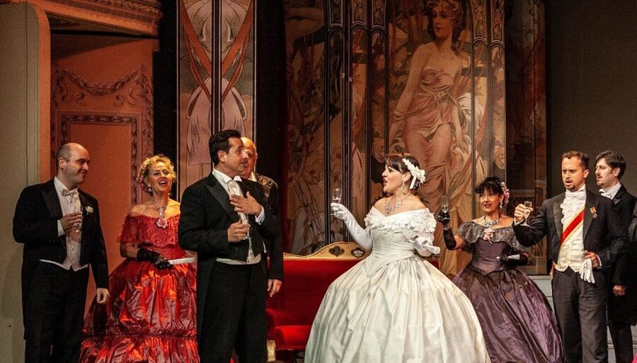 Rome: La Traviata at St. Paul's Within the Walls - St. Paul’s Within the Walls changes the mood