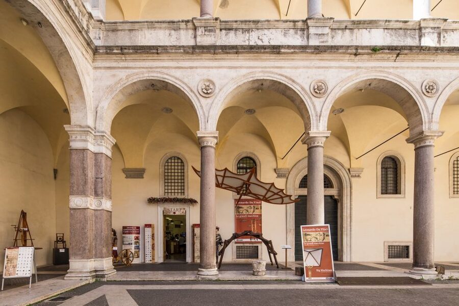Rome: Leonardo da Vinci Exhibition Entrance Ticket - Nine holograms add theatre, but do not replace the models