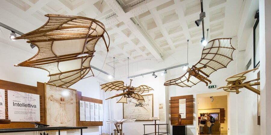 Rome: Leonardo da Vinci Exhibition Entrance Ticket - Four sections built around Air, Water, Fire, and Earth