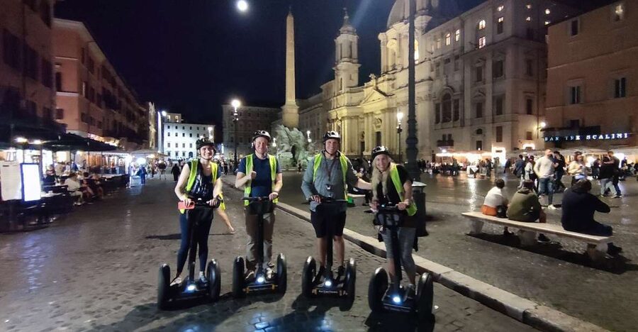 Rome: Night Segway Tour - Largo di Torre Argentina and the Temple of Hadrian