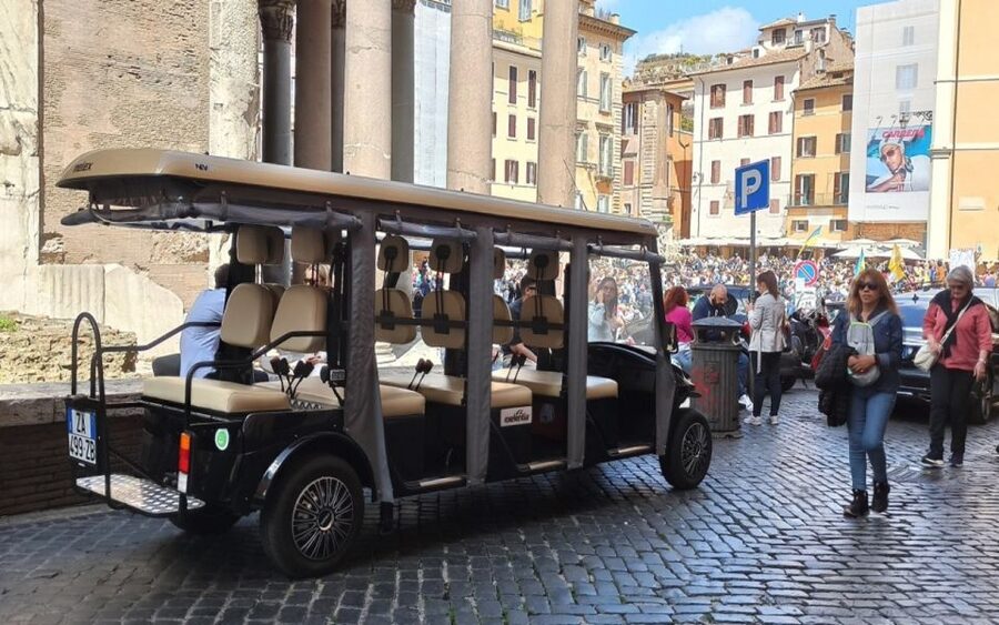 Rome: Night Tour of the City by Golf Cart (Private option) - The Pantheon: a 20-minute look around the square