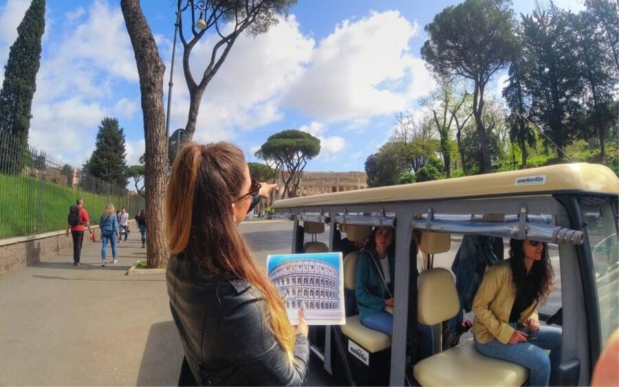 Rome: Night Tour of the City by Golf Cart (Private option) - Starting near the Colosseum