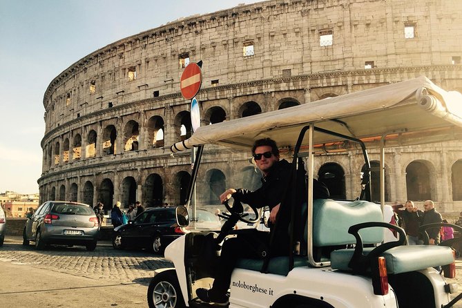 Rome on a Golf Cart Semi-Private Tour Max 6 with Private Option - Key points at a glance