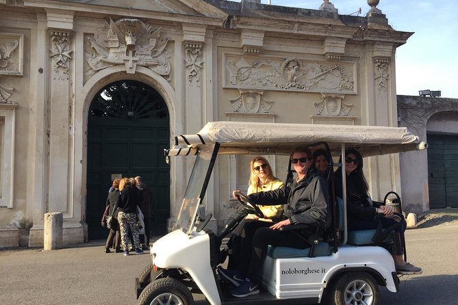 Rome on a Golf Cart Semi-Private Tour Max 6 with Private Option - Ancient Rome around the Arch of Constantine and Palatine Hill