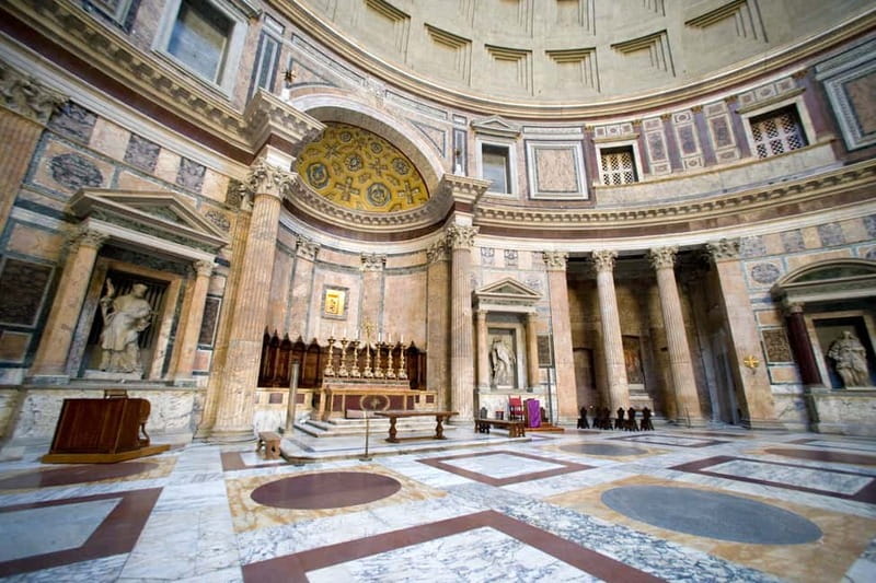 Rome: Pantheon Fast-Track Ticket and Official Audio Guide - Hadrian and the temple of all the gods