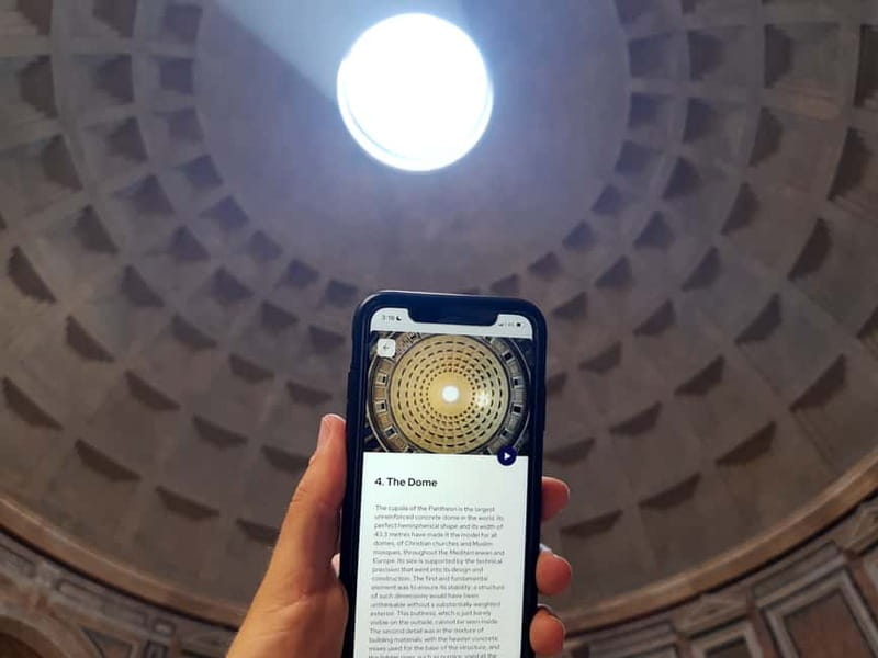 Rome: Pantheon Priority Entry Ticket & Audio Guide App - Key Points Before You Book