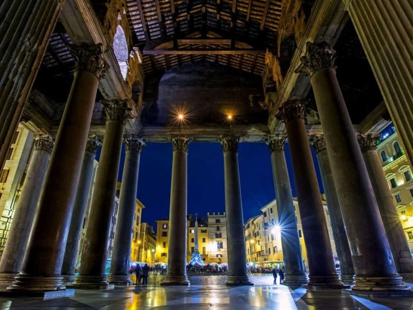 Rome: Pantheon Timeless Marvel Guided Tour with Entry Ticket - The Corinthian portico and original doors