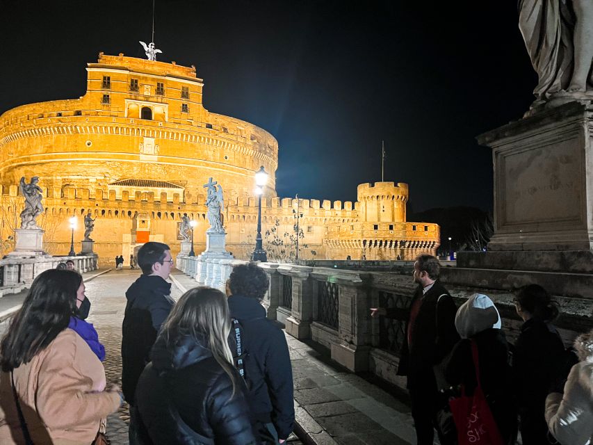 Rome: Paranormal Night Walking Tour & Secret Backstreets - The Fountain of the Mask and Via Giulia