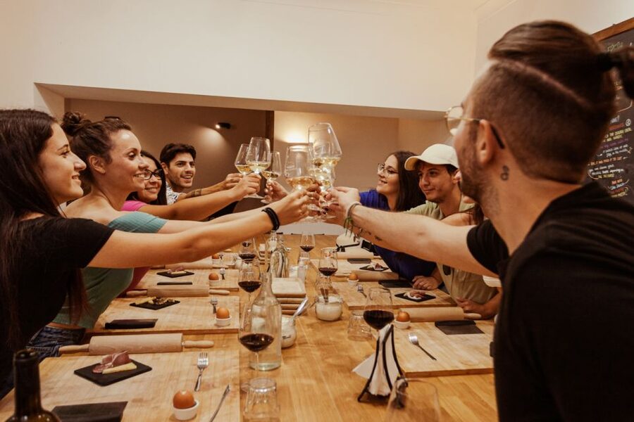 Rome: Pasta Making with Wine Tasting and Dinner in Frascati - Walking Frascati With a Local Guide